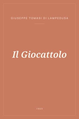 Portada de Il Giocattolo