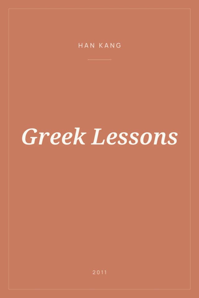 Portada de Greek Lessons