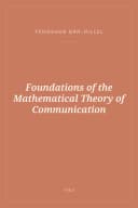 Portada de Foundations of the Mathematical Theory of Communication