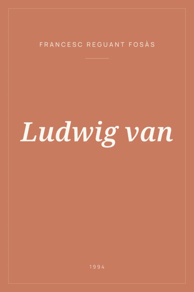 Portada de Ludwig van