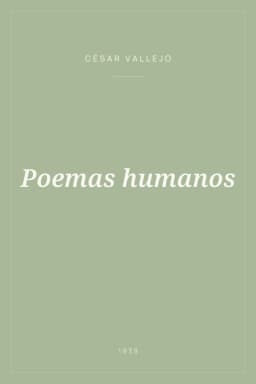 Portada de Poemas humanos