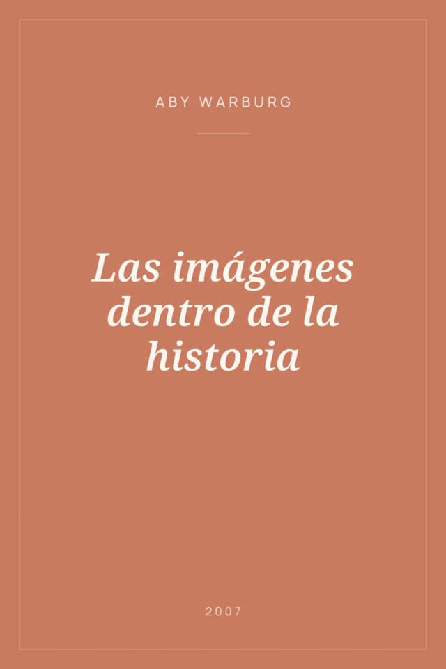 Portada de Las imágenes dentro de la historia