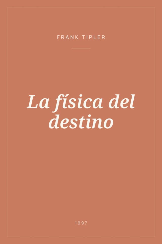 Portada de La física del destino