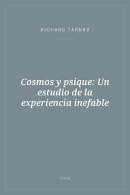 Portada de Cosmos y psique: Un estudio de la experiencia inefable