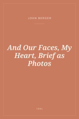 Portada de And Our Faces, My Heart, Brief as Photos