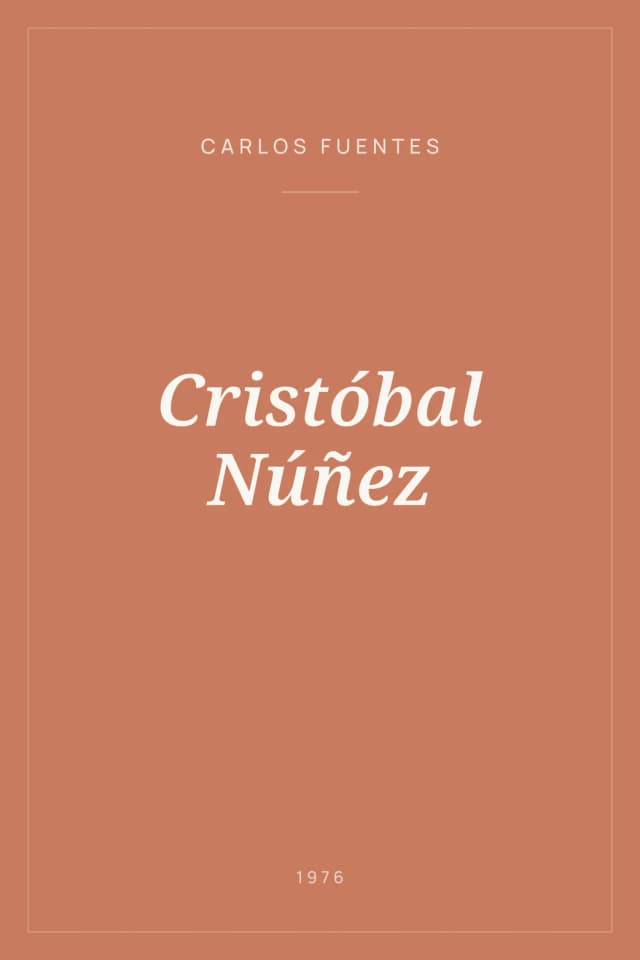 Portada de Cristóbal Núñez