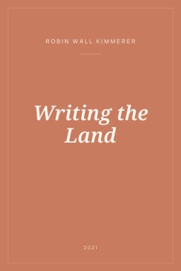 Portada de Writing the Land