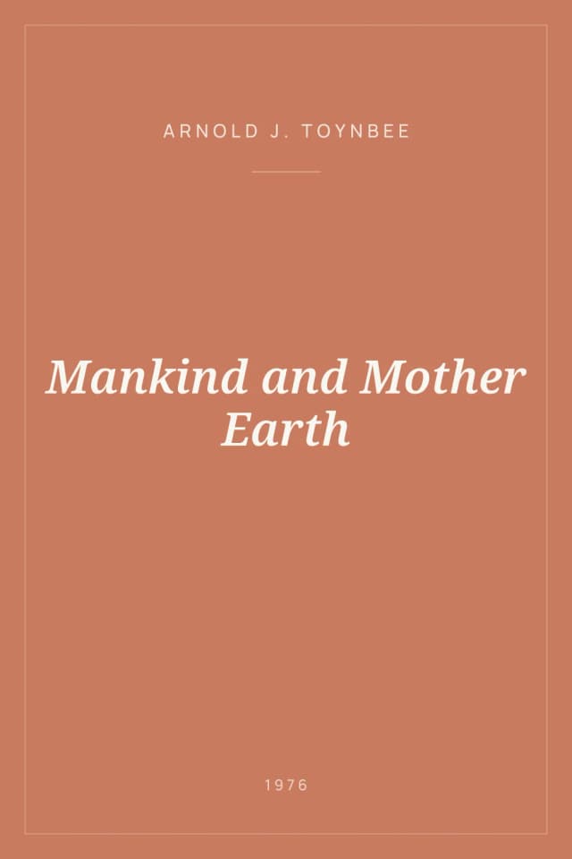 Portada de Mankind and Mother Earth