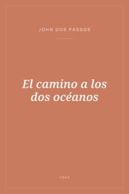 Portada de El camino a los dos océanos