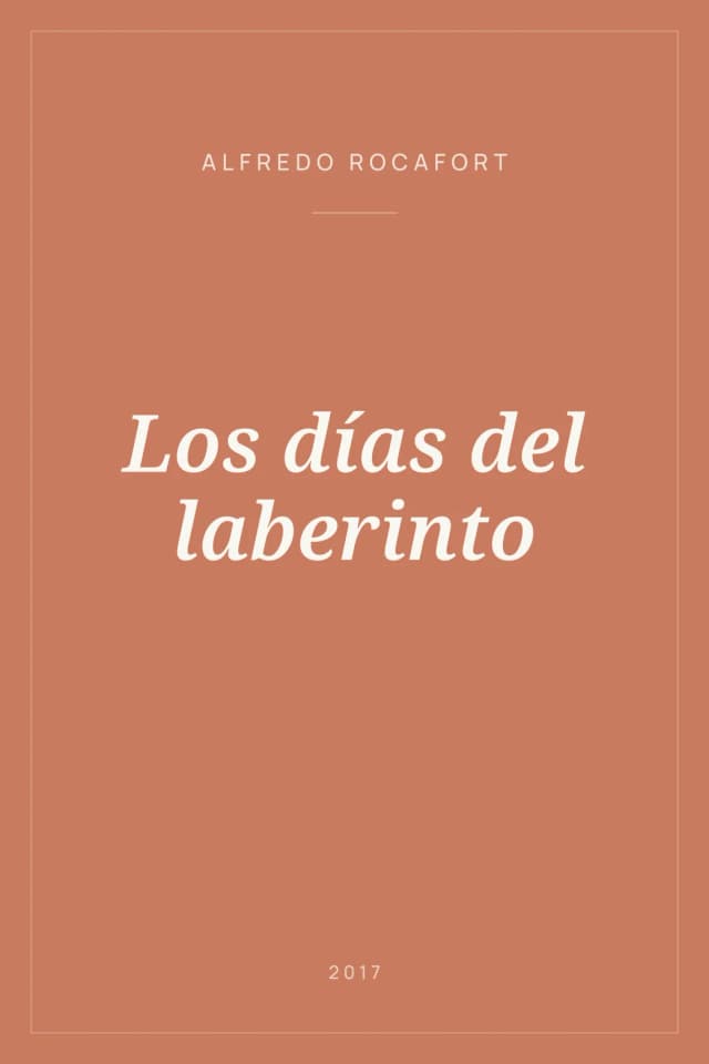 Portada de Los días del laberinto