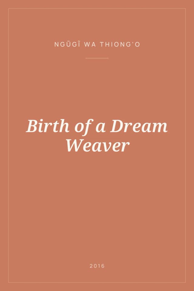 Portada de Birth of a Dream Weaver