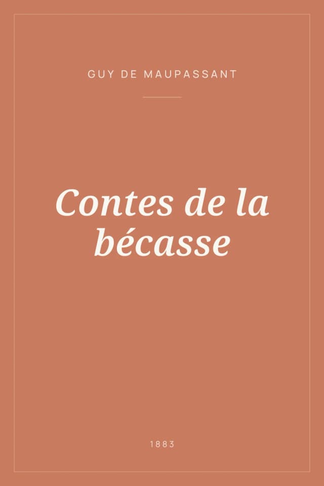 Portada de Contes de la bécasse