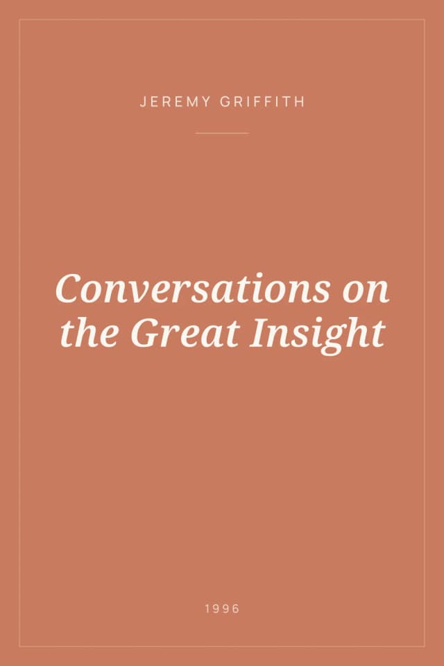 Portada de Conversations on the Great Insight