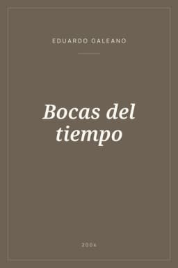 Portada de Bocas del tiempo