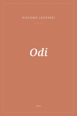 Portada de Odi
