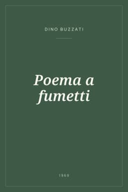 Portada de Poema a fumetti