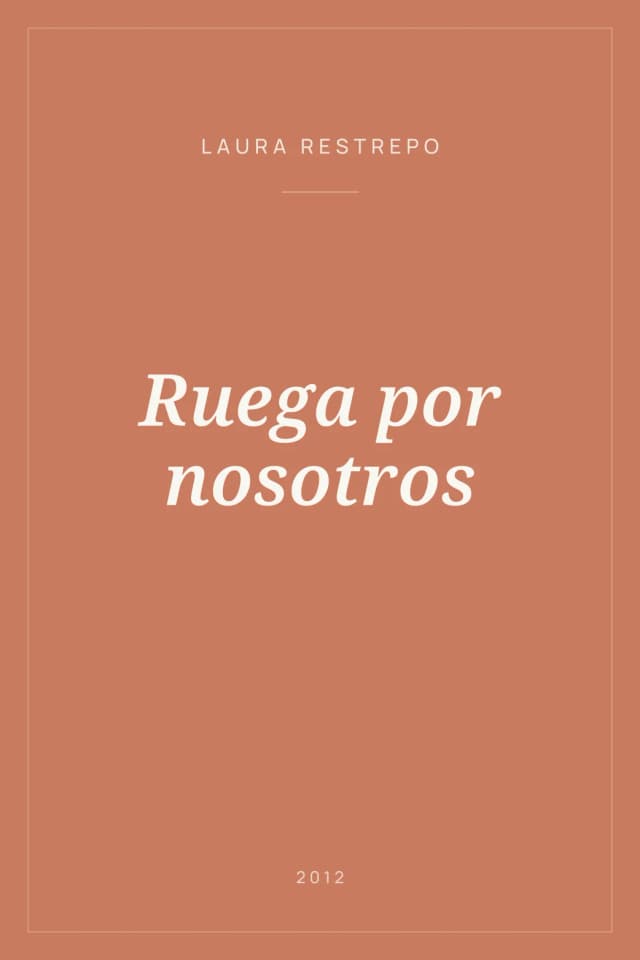 Portada de Ruega por nosotros