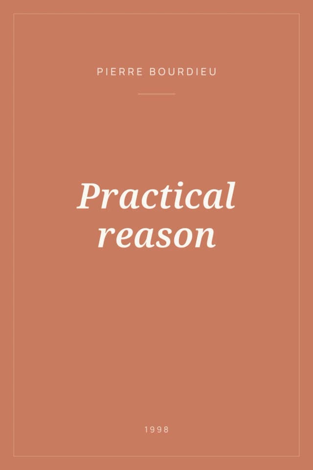 Portada de Practical reason