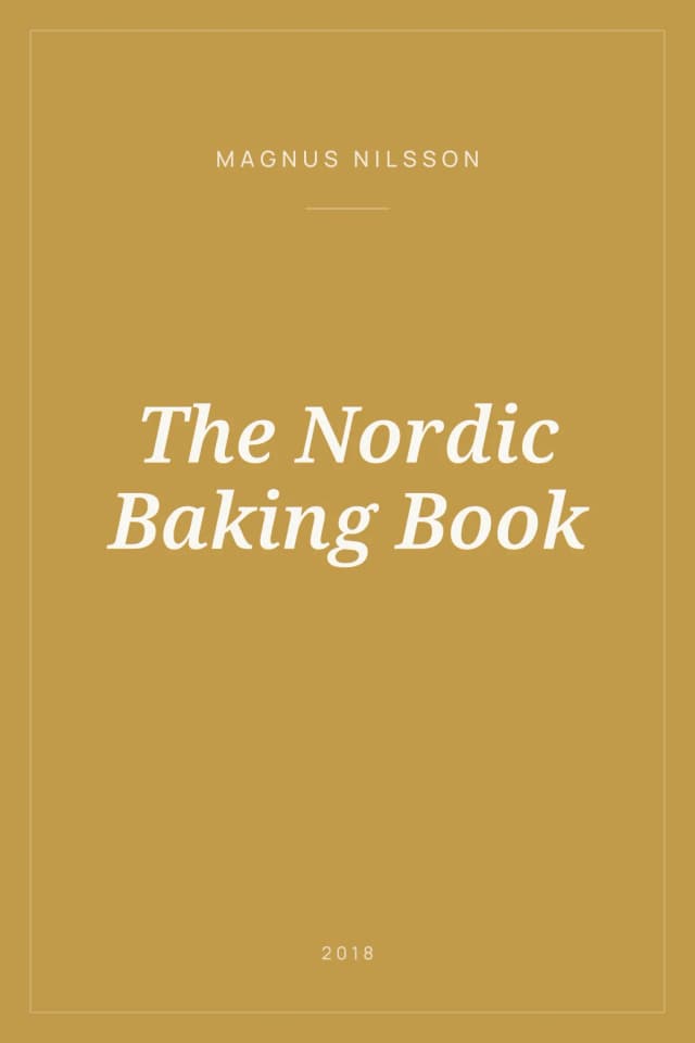 Portada de The Nordic Baking Book