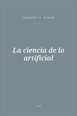 Portada de La ciencia de lo artificial