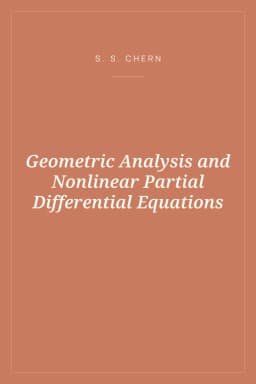 Portada de Geometric Analysis and Nonlinear Partial Differential Equations