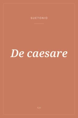 Portada de De caesare