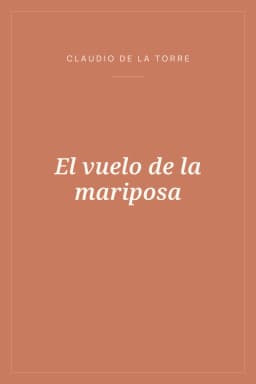 Portada de El vuelo de la mariposa