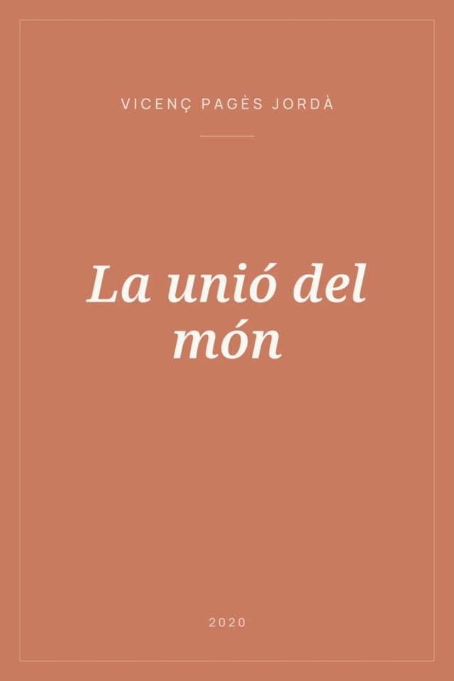Portada de La unió del món