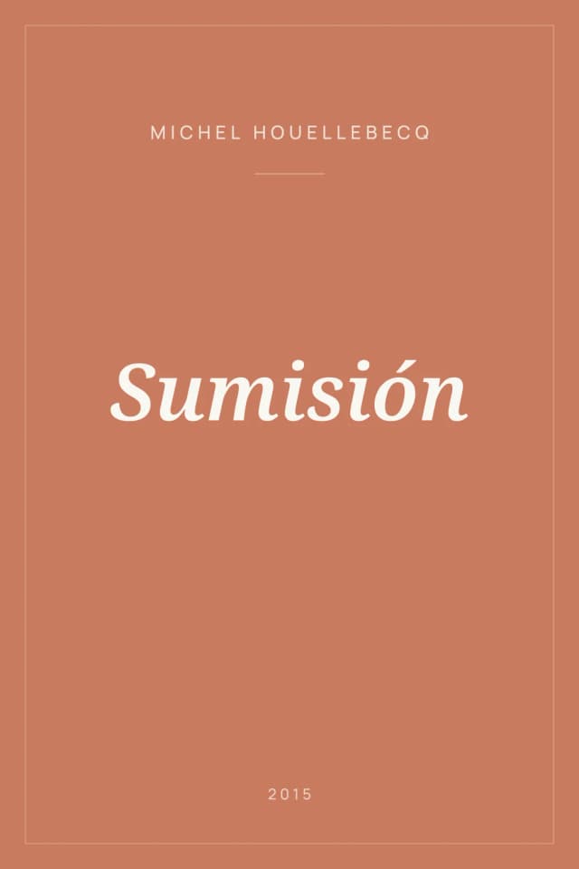 Portada de Sumisión