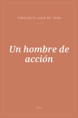 Portada de Un hombre de acción