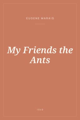 Portada de My Friends the Ants