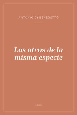 Portada de Los otros de la misma especie