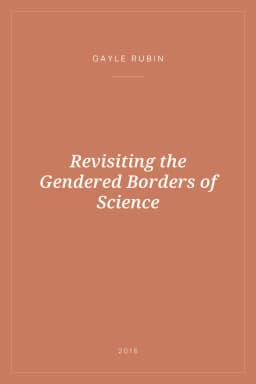 Portada de Revisiting the Gendered Borders of Science