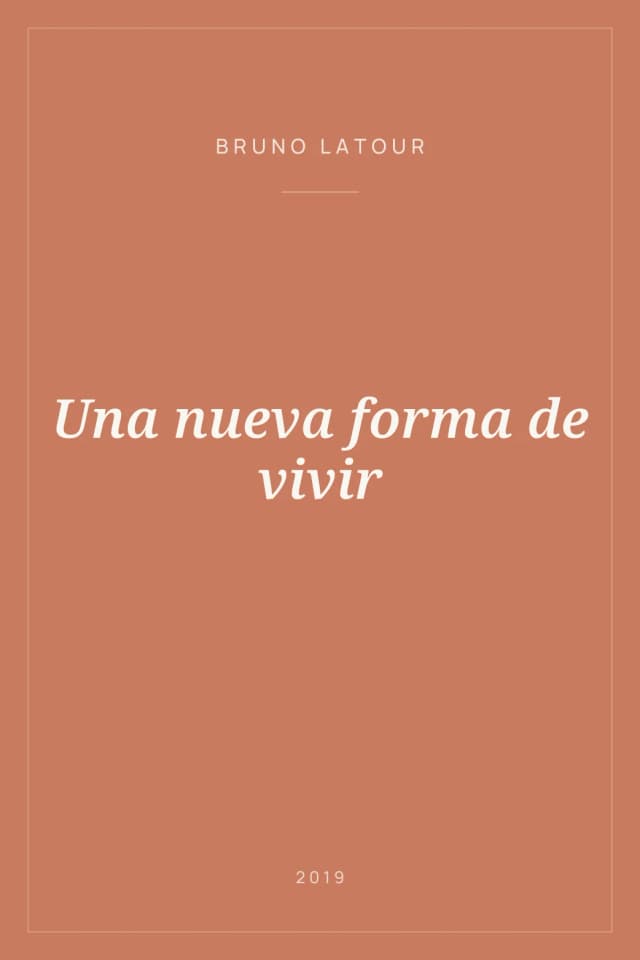 Portada de Una nueva forma de vivir