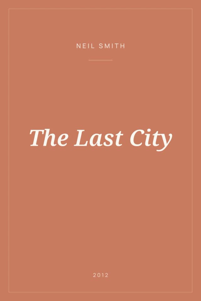 Portada de The Last City