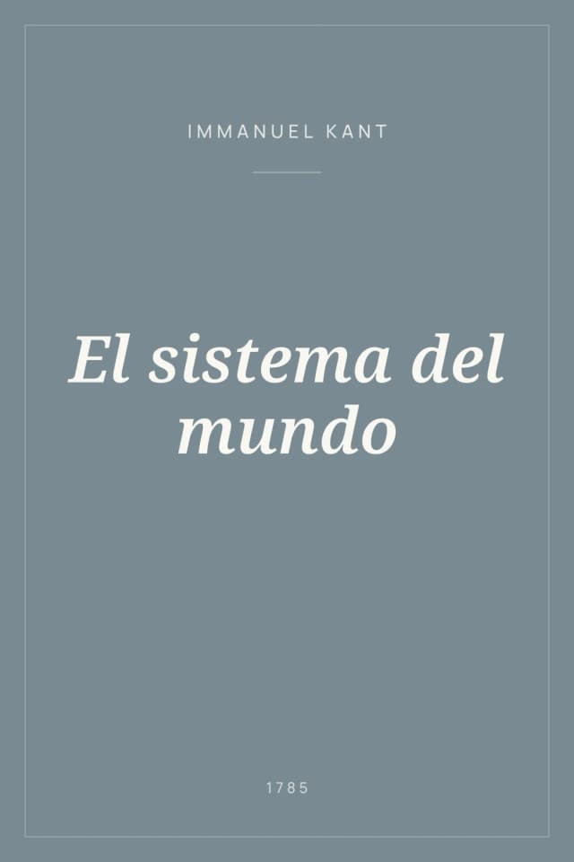 Portada de El sistema del mundo