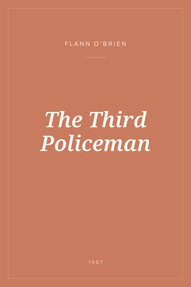Portada de The Third Policeman