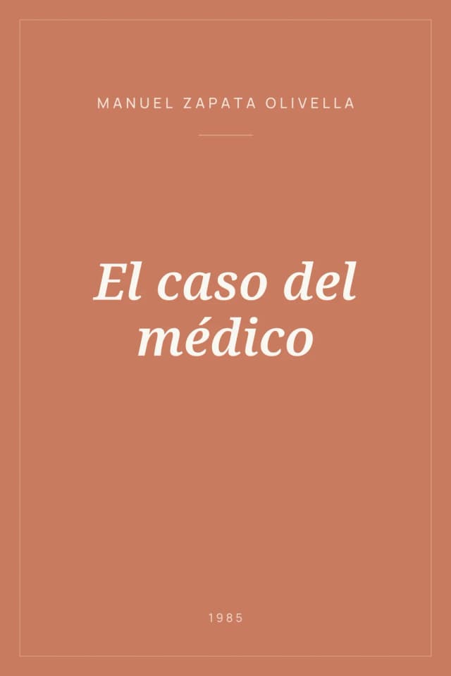 Portada de El caso del médico