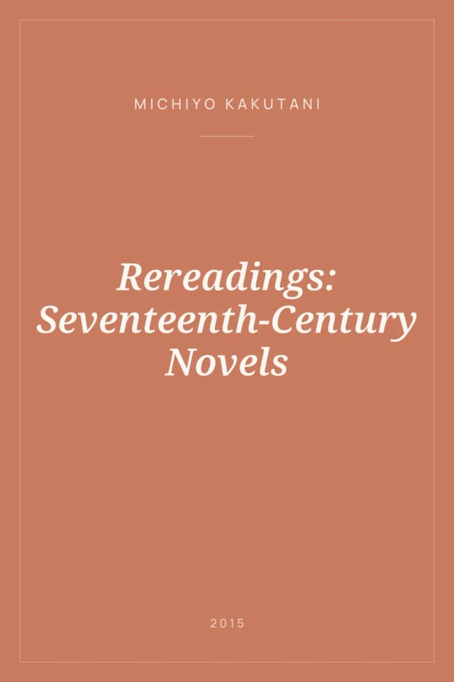 Portada de Rereadings: Seventeenth-Century Novels