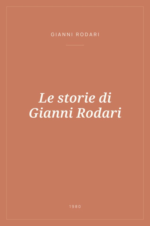 Portada de Le storie di Gianni Rodari