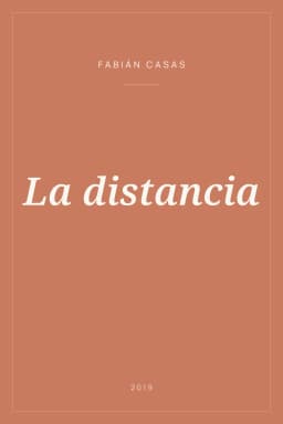 Portada de La distancia