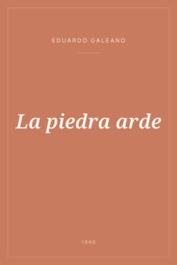 Portada de La piedra arde