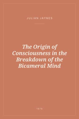 Portada de The Origin of Consciousness in the Breakdown of the Bicameral Mind