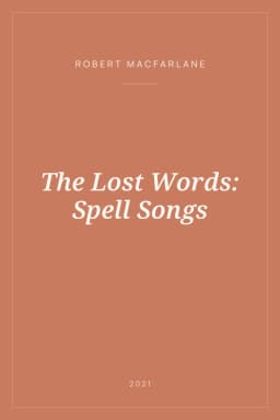 Portada de The Lost Words: Spell Songs