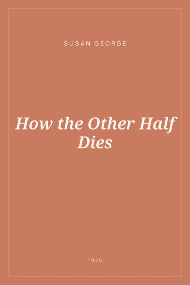 Portada de How the Other Half Dies