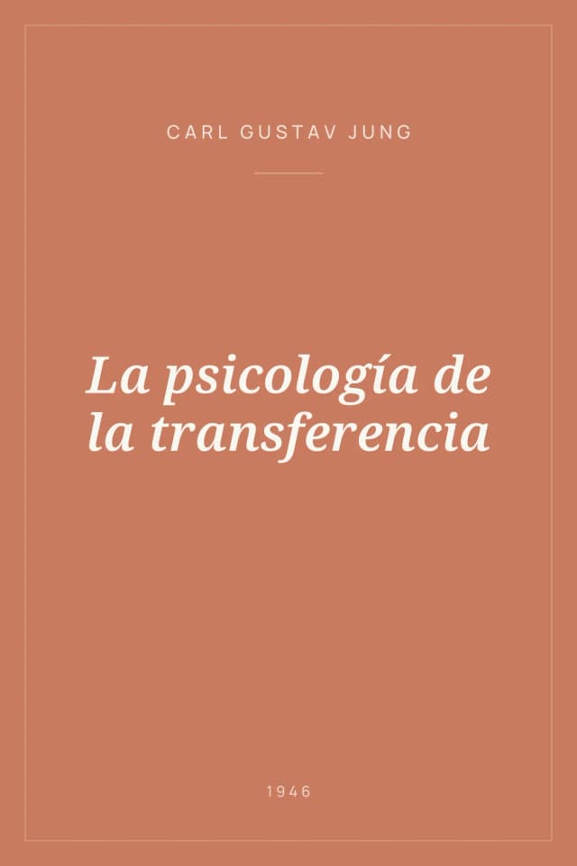 Portada de La psicología de la transferencia