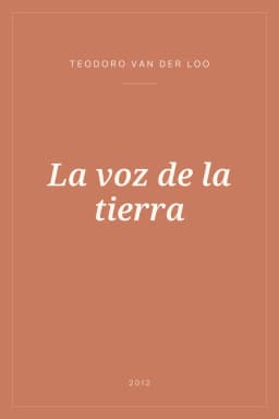 Portada de La voz de la tierra