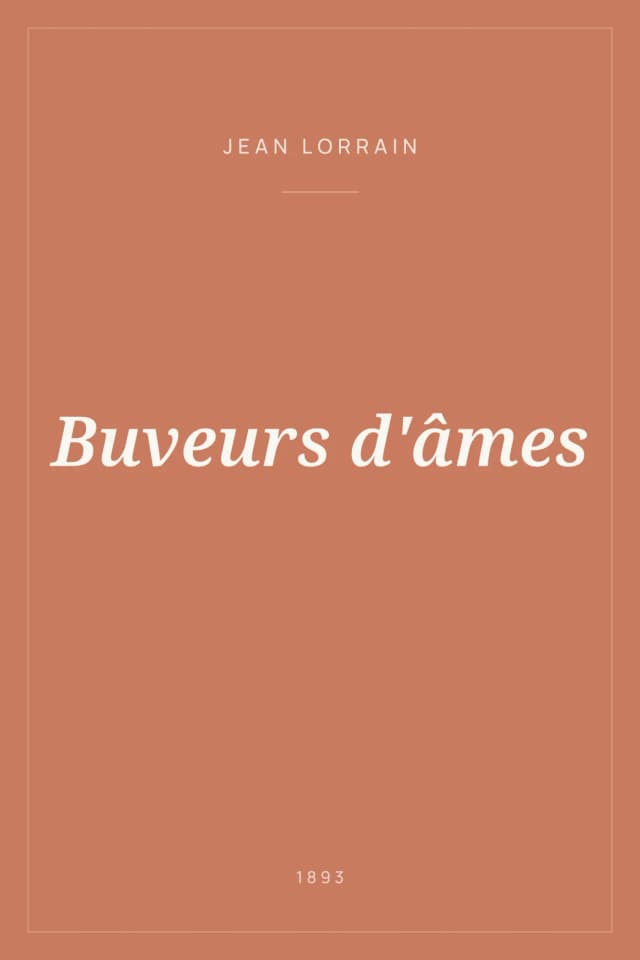 Portada de Buveurs d'âmes