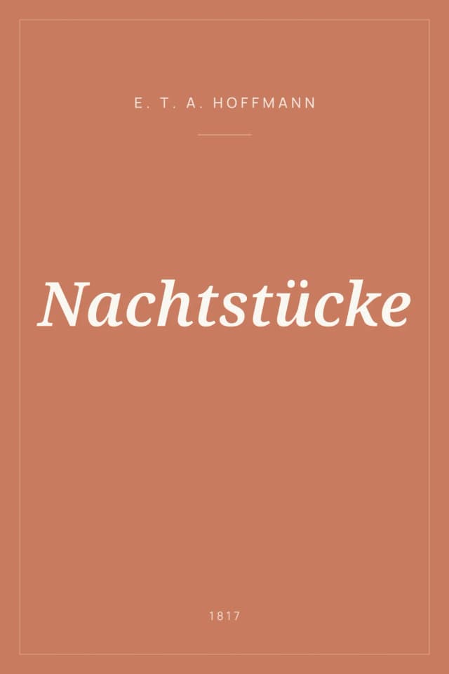 Portada de Nachtstücke
