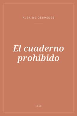 Portada de El cuaderno prohibido